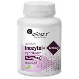 Aliness Inozytol myo/D-chiro 650 mg + witamina B6,