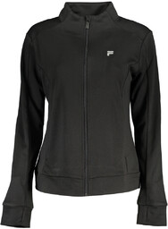 CZARNA BLUZA DAMSKA FILA Z ZAMKIEM
