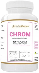 Suplement diety, Altopharma, Chrom, Pikolinian Chromu 200 g