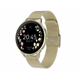 Smartwatch Forever Velora SB-306 38mm Amoled IP68 Złoty