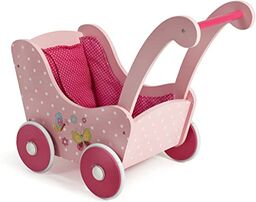 Bayer Chic 2000 425-90 drewniany wózek dla lalek,