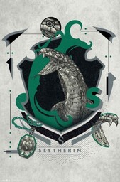 Harry Potter Slytherin - plakat
