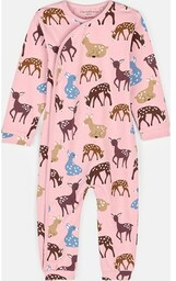 GATE Bawełniana piżama dla niemowląt z nadrukiem 0/3M
