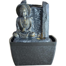 Zen Light scfrpb6 Fengshui Ruhe fontanna ciemnobrązowa/czarna 13