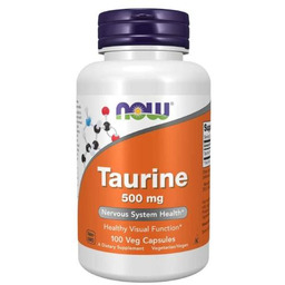 NOW FOODS Taurine, 100 kapsułek