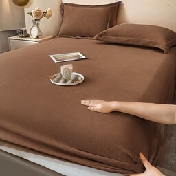 Prześcieradło Polarowe Pluszowe Miś 140x200 cm z Gumką