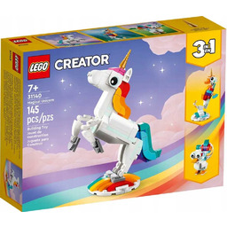 2x Lego Creator Magiczny jednorożec 31140