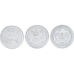 Nordic Ware Yuletide stemple do ciastek (zestaw 3