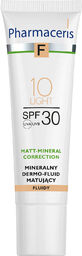 Pharmaceris F Matt-Mineral-Correction 10 Light, mineralny dermo-fluid matujący,