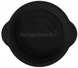 Gerlach SMART czarna forma silikonowa okrągła tortownica 22cm