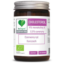 BeOrganic Cholesterol BIO, 100 tabl.