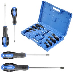 Wkrętaki torx zestaw wkrętaków torxy 8szt T8-T40