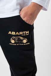 Dresowe spodnie marki Abarth model AH24FW429 kolor Czarny.