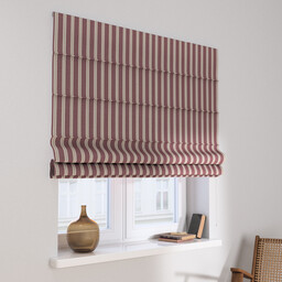 Roleta rzymska Capri, czerwono-beżowe pasy, Scotti