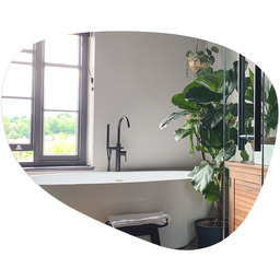 Rea LUSTRO ŚCIENNE LED 75x73 YH-3343