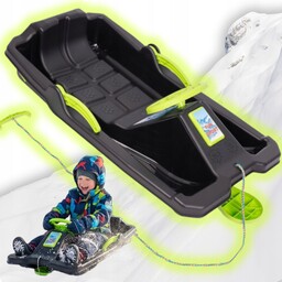 Sanki Z Kierownicą I Hamulcem Bobslej Ślizg Bezpieczna