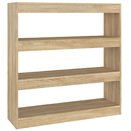 Edinos Regał w kolorze do salonu dębu sonoma