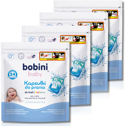 Bobini Baby Kapsułki do Prania Uniwersalne 4x24