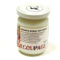 Werniks wodny satynowy 110 ml Renesans