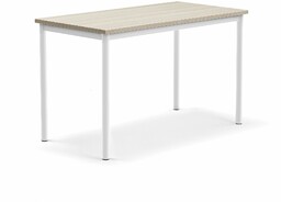 Stół SONITUS PLUS, 1200x600x720 mm, laminat HPL jesion,