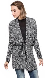 Tom Tailor, Sweter damski, Two Colored Cardigan, rozmiar
