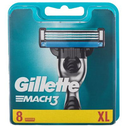 Gillette Mach3 wkład do maszynki Ostrza zapasowe 8