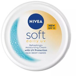 Nivea Soft Daily UV Krem nawilżający do twarzy,
