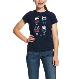 ARIAT Koszulka młodzieżowa HIPSTER SS20 - navy