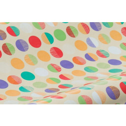 Papier PAKOWY Kraft Ozdobny 70cm x 25m Wielokolorowy