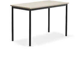 Stół SONITUS PLUS, 1200x600x760 mm, laminat HPL jesion,