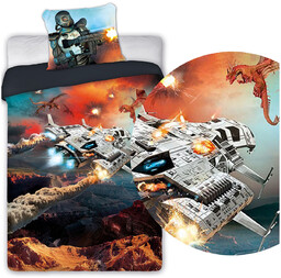 Pościel Młodzieżowa nr 429 Gamer 160x200NP 2 części