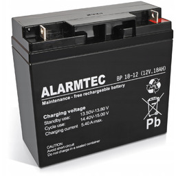 Akumulator 12V 18Ah Agm Alarmtec BP18-12 do alarmu,