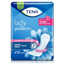 TENA LADY PROTECT+ MAXI, 12 szt - wkładki