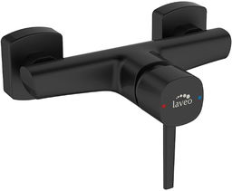 Laveo Bateria natryskowa ścienna Pola BAP 740D czarna