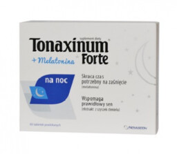 Tonaxinum Forte + Melatonina 60tabletek