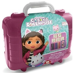 MULTIPRINT Zestaw kreatywny Pieczątki Koci Domek Gabi Travel