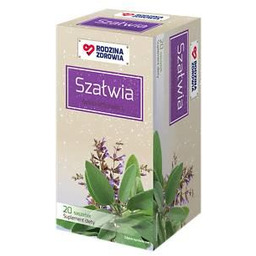 Rodzina Zdrowia Szałwia herbatka, 20 sasz