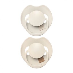 Lovi Smoczek silikonowy dynamiczny 18m+ Prime Coconut/Ivory 2