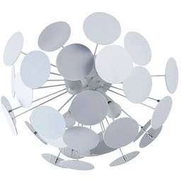 Lindby - Kinan Lampa Sufitowa White/Chrome