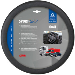 Pokrowiec na kierownicę silikonowy LAMPA Sport-Grip 34-51cm