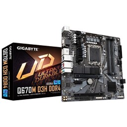 Gigabyte Płyta główna Q670M D3H DDR4 , Intel