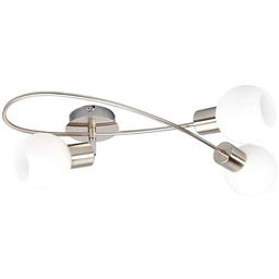 Lindby - Elaina 3 Lampa Sufitowa Matt Nickel
