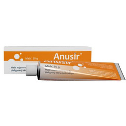 Anusir Maść kojąco-nawilżająca do pielęgnacji skóry okolic odbytu,