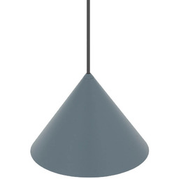 Nowodvorski Metalowa lampa stożkowa ZENITH 11491 zwis niebieski