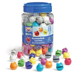 Pionki do nauki liczenia Numberblocks + KARTY PRACY