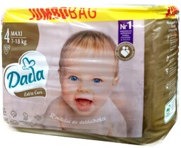 Pieluszki Dada Extra Care 4 Maxi 82Szt Climaflex