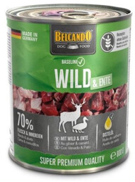 BELCANDO Baseline Dziczyzna z kaczką, 800 g -