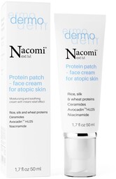 Nacomi, proteinowy krem do skóry atopowej, 50ml