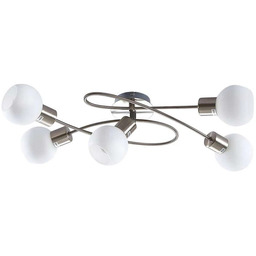 Lindby - Elaina 5 Lampa Sufitowa Nickel