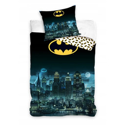 Pościel bawełniana Batman 140x200 cm 100% Bawełna